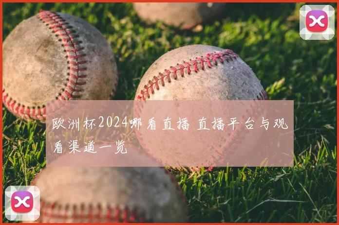 欧洲杯2024哪看直播 直播平台与观看渠道一览